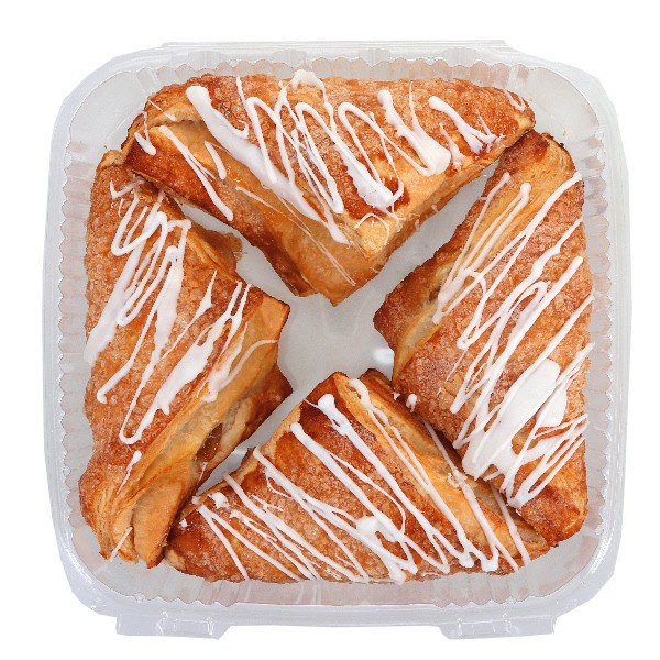 slide 1 of 1, Weis in Store Baked Apple Turnovers, 4 ct