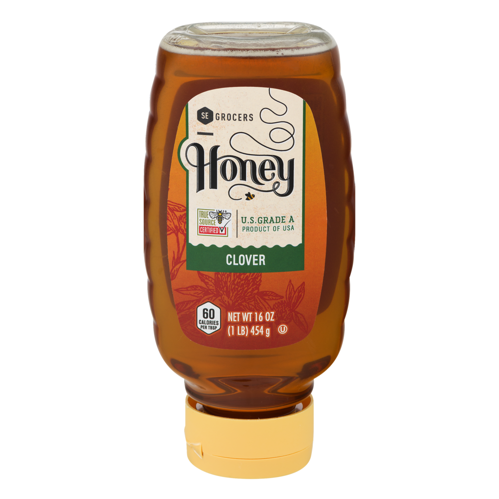slide 1 of 1, SE Grocers Clover Honey, 16 oz
