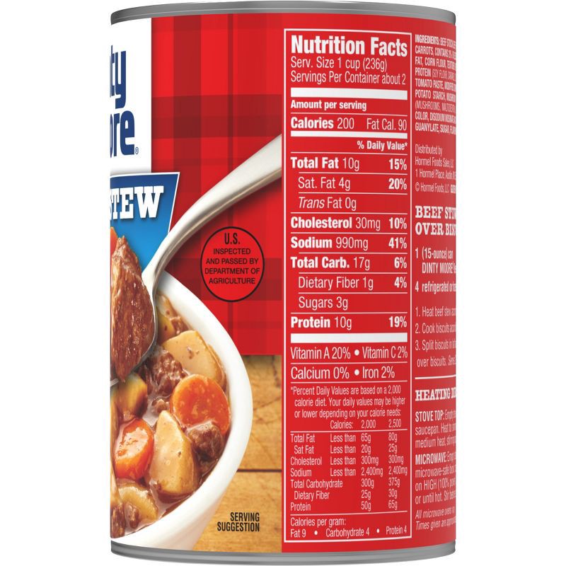 slide 2 of 12, Dinty Moore Gluten Free Beef Stew - 15oz, 15 oz