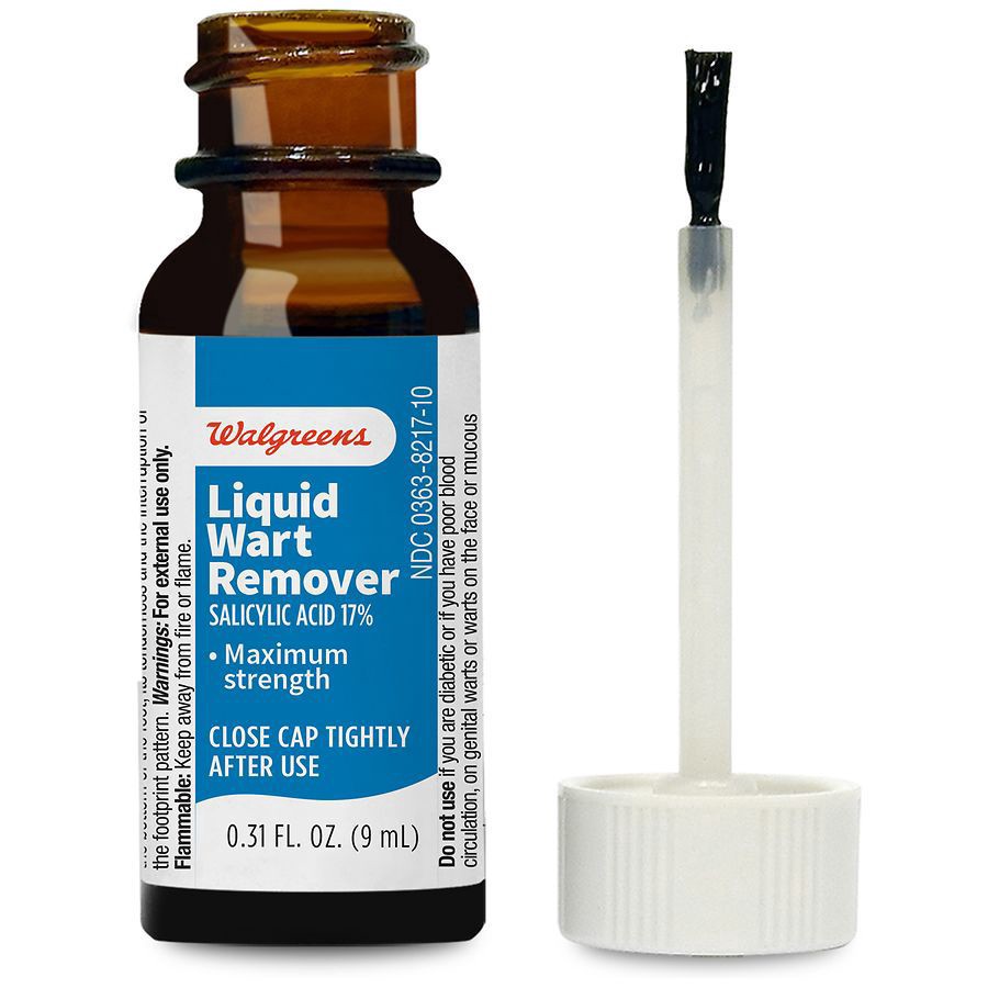 slide 4 of 4, Walgreens Liquid Wart Remover, 0.31 fl oz