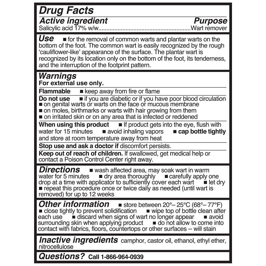 slide 2 of 4, Walgreens Liquid Wart Remover, 0.31 fl oz