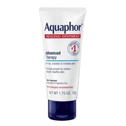 Aquaphor Healing Ointment Skin Protectant and Moisturizer for Dry and Cracked Skin Unscented - 1.75oz