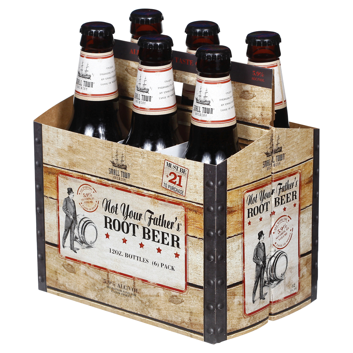 slide 4 of 5, Not Your Father's Root Beer , 6 ct; 12 oz