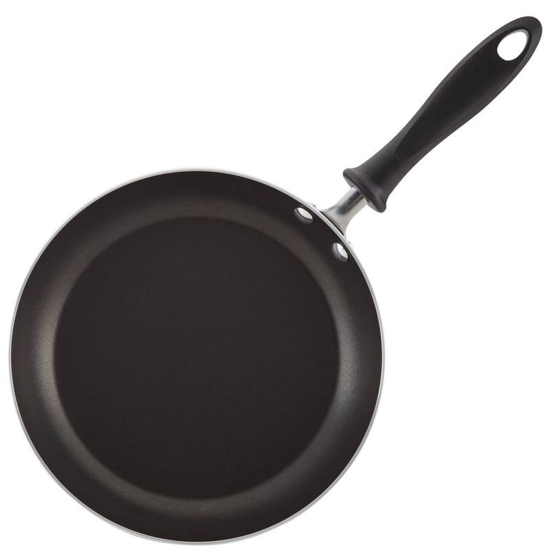 slide 8 of 8, Farberware Reliance 3pc Aluminum Nonstick Frying Pan Set Black: Kitchen Skillet Set with Stay-Cool Handles, Dishwasher-Safe, 3 ct