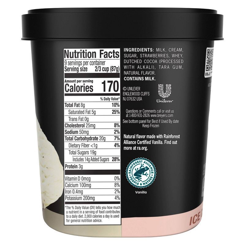 slide 2 of 9, Breyers Ice Cream Breyers Vanilla Chocolate Strawberry Ice Cream - 1.5qt, 1.5 qt