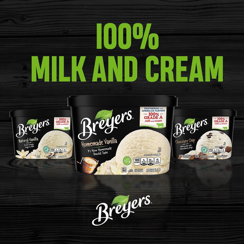 slide 5 of 6, Breyers Ice Cream Breyers Original French Vanilla Ice Cream - 48oz, 48 oz