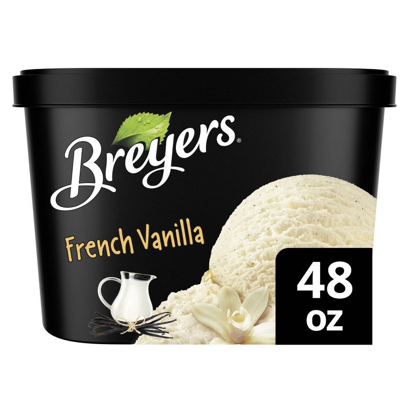 slide 1 of 6, Breyers Ice Cream Breyers Original French Vanilla Ice Cream - 48oz, 48 oz