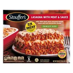 Stouffer's Frozen Lasagna with Meat & Sauce Family Size - 38oz