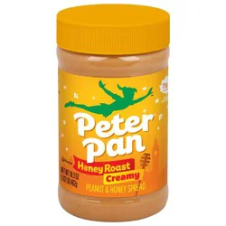 Peter Pan Peanut Butter Peter Pan Honey Roast Creamy Peanut Butter Spread - 16.3oz