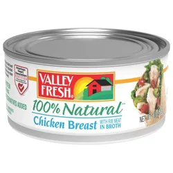 Valley Fresh White & Dark Chicken in Water - 10oz