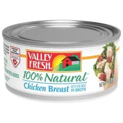 Valley Fresh White & Dark Chicken in Water - 10oz
