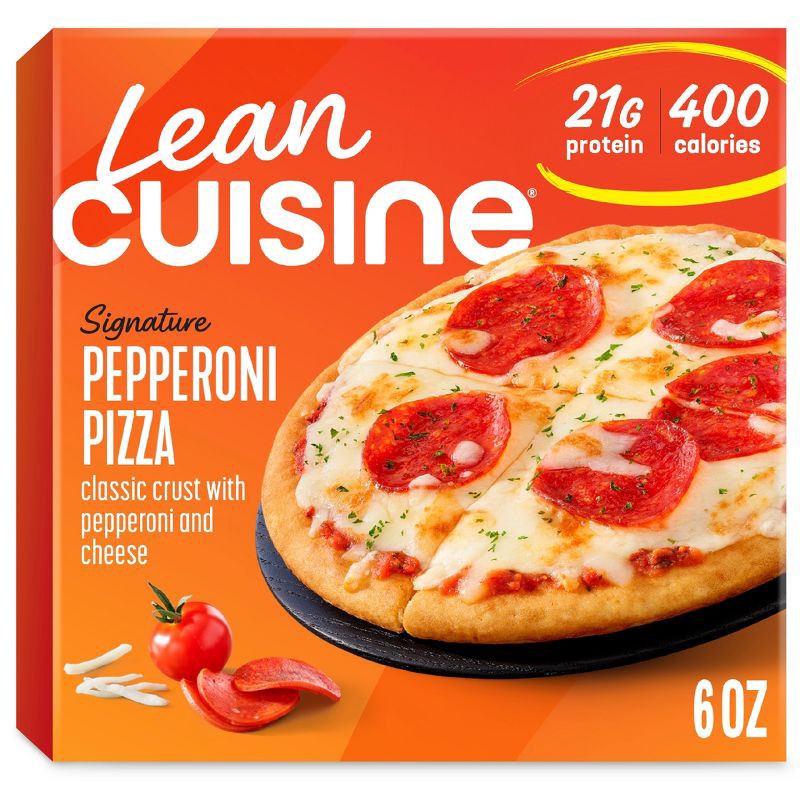 slide 1 of 8, Lean Cuisine Protein Kick Frozen Pepperoni Pizza - 6oz, 6 oz