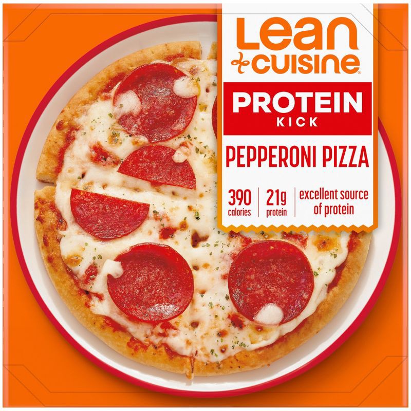 slide 1 of 10, Lean Cuisine Protein Kick Pepperoni Frozen Pizza - 6oz, 6 oz