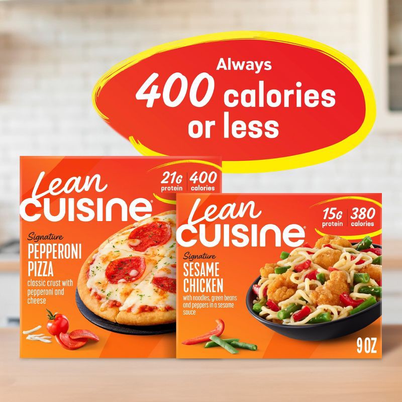 slide 7 of 7, Lean Cuisine Cafe Cuisine Frozen Sesame Chicken Microwave Meal - 9oz, 9 oz