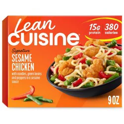 Lean Cuisine Cafe Cuisine Frozen Sesame Chicken Microwave Meal - 9oz