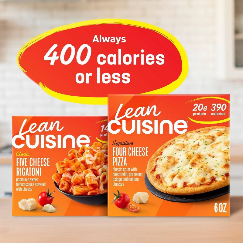 slide 5 of 9, Lean Cuisine Protein Kick Frozen Four Cheese Pizza - 6oz, 6 oz