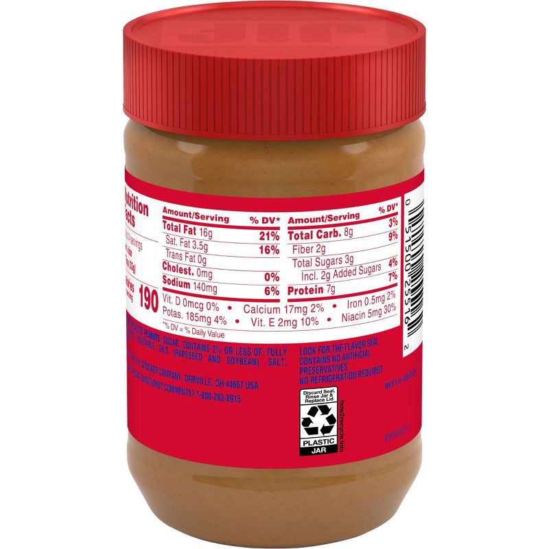 slide 5 of 7, Jif Creamy Peanut Butter - 16oz, 16 oz