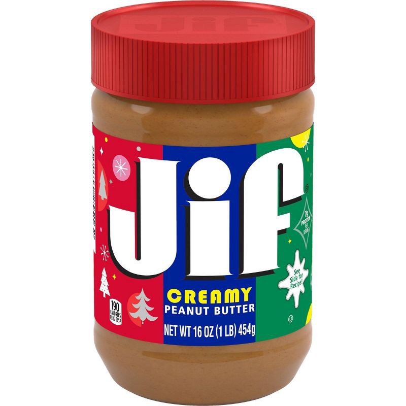 slide 1 of 6, Jif Creamy Peanut Butter - 16oz, 16 oz