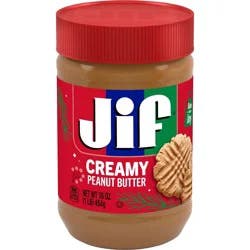 Jif Creamy Peanut Butter - 16oz
