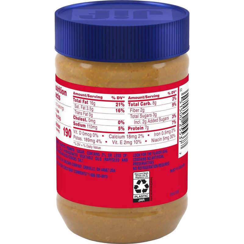 slide 2 of 6, Jif Extra Crunchy Peanut Butter - 16oz, 16 oz