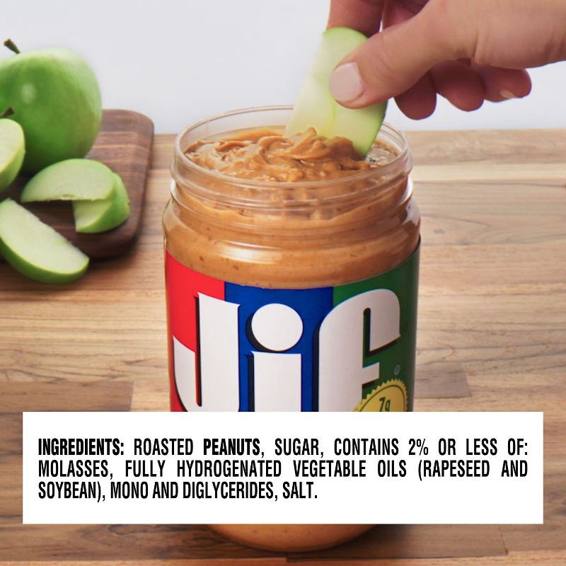 slide 4 of 6, Jif Extra Crunchy Peanut Butter - 16oz, 16 oz