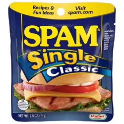 SPAM Single Classic Slice - 2.5oz