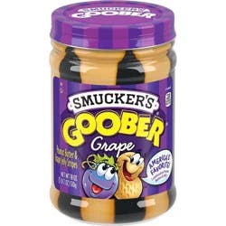 Smucker's Goober Peanut Butter and Grape Jelly Stripes - 18oz