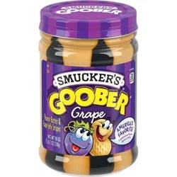 Smucker's Goober Peanut Butter and Grape Jelly Stripes - 18oz