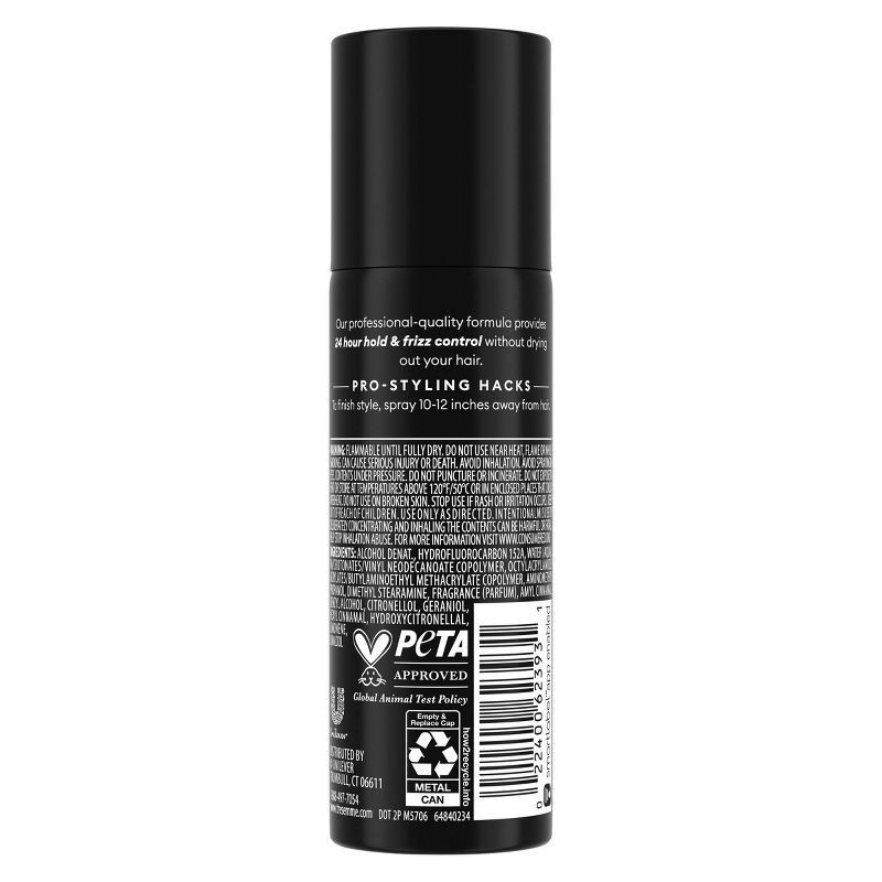 slide 3 of 10, Tresemme Extra Hold Travel Size Hairspray - 1.5oz, 1.5 oz