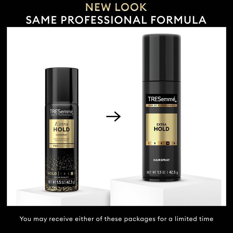 slide 5 of 10, Tresemme Extra Hold Travel Size Hairspray - 1.5oz, 1.5 oz