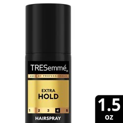 Tresemme Extra Hold Travel Size Hairspray - 1.5oz: Paraben-Free, For All Hair Types, Hair Styling Aerosol
