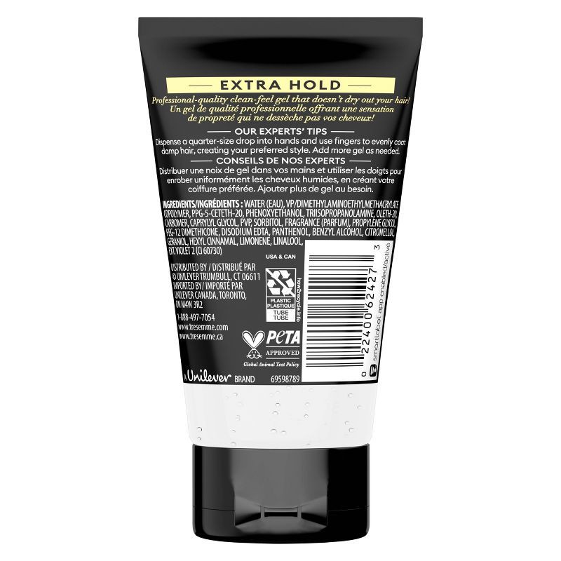 slide 3 of 8, Tresemme Extra Hold Travel Size Hair Gel for 24-Hour Frizz Control - 2oz, 2 oz