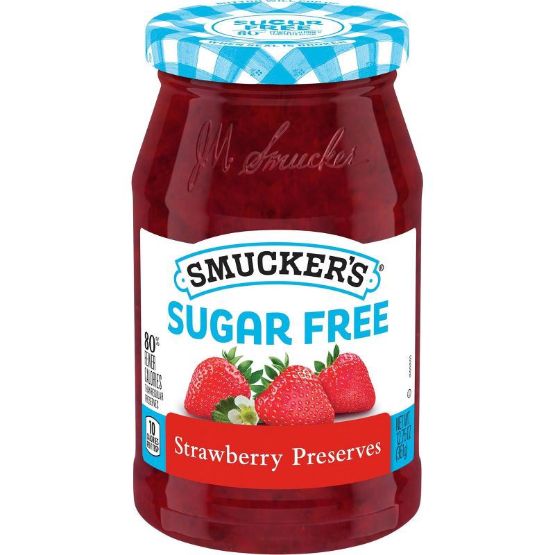 slide 1 of 5, Smucker's Sugar Free Strawberry Preserves - 12.75oz, 12.75 oz