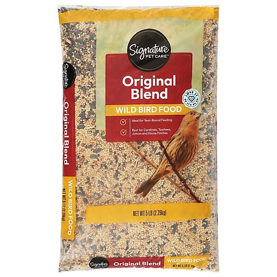 slide 1 of 1, Signature Pet Care Wild Bird Food Original Blend - 5 Lb, 5 lb