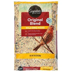 Signature Pet Care Wild Bird Food Original Blend - 10 Lb