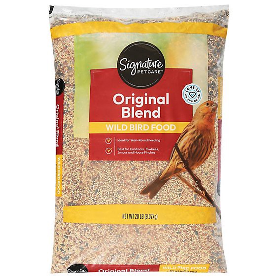 slide 1 of 1, Signature Pet Care Wild Bird Food Original Blend - 20 Lb, 20 lb