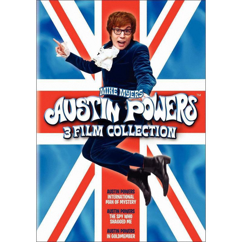 slide 1 of 1, Warner Bros. Austin Powers 3 Film Collection (DVD), 1 ct