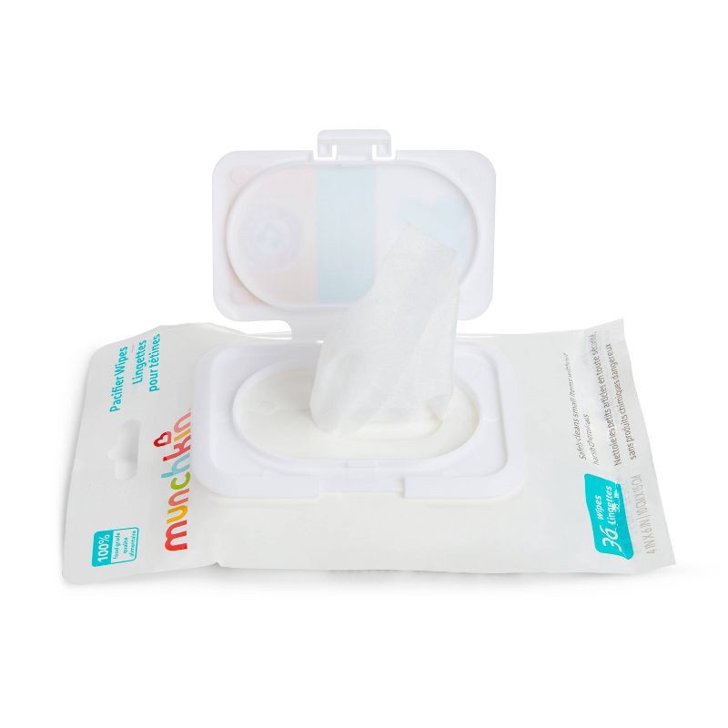 slide 4 of 4, Munchkin Arm & Hammer - 36 Pacifier Wipes, 1 ct