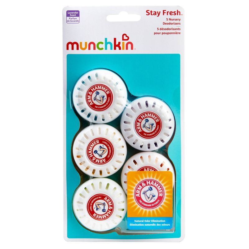 slide 2 of 3, Munchkin Arm & Hammer Nursery Fresheners - 5pk, 5 ct