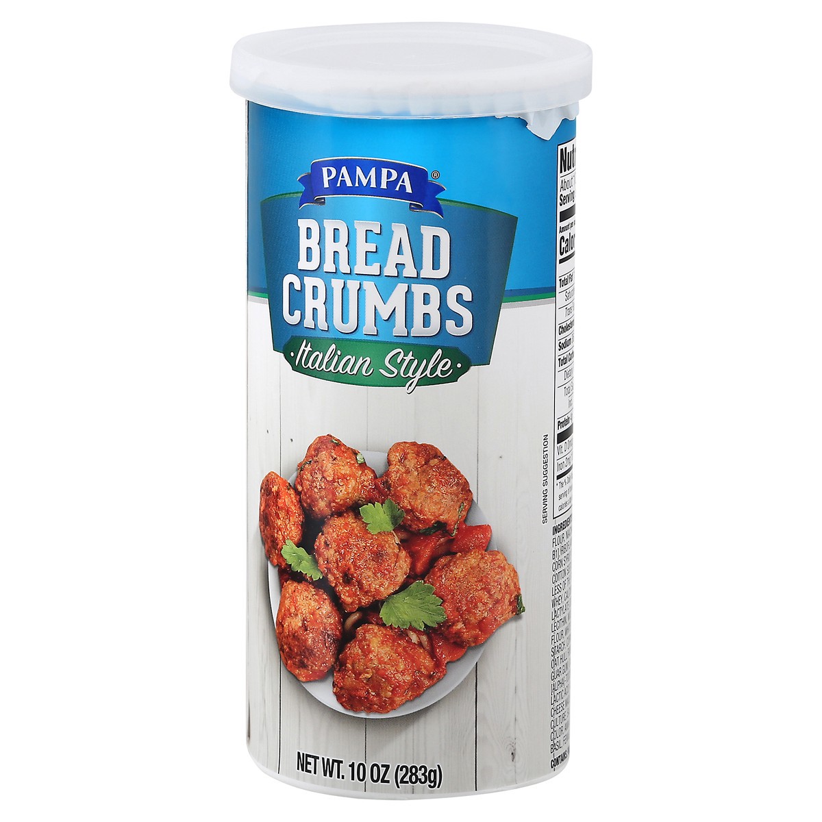 slide 3 of 9, Pampa Italian Bread Crumbs, 10 oz