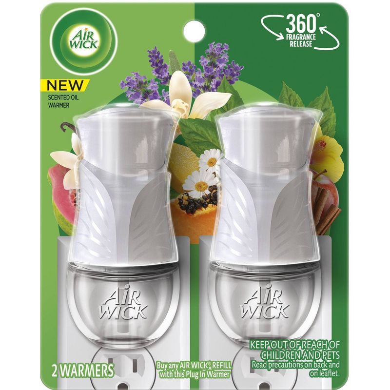 slide 1 of 7, Air Wick Scented Oil Air Freshener - Warmer - 2pk, 2 ct