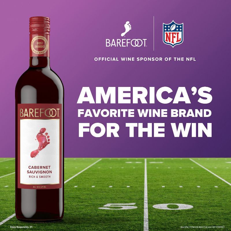 slide 2 of 9, Barefoot Cellars Cabernet Sauvignon Red Wine - 750ml Bottle, 750 ml