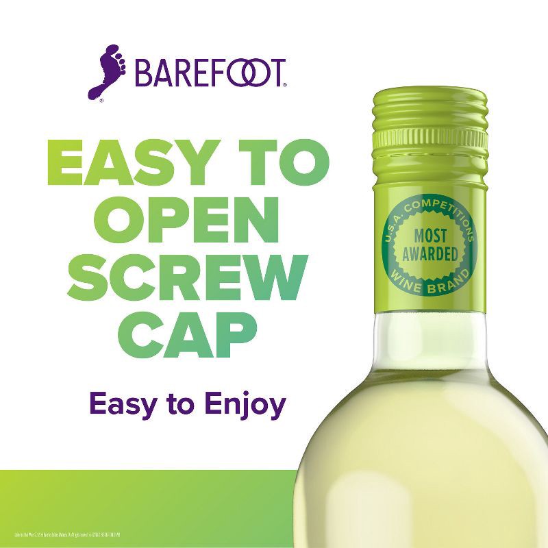 slide 6 of 9, Barefoot Cellars Sauvignon Blanc White Wine - 750ml Bottle, 750 ml