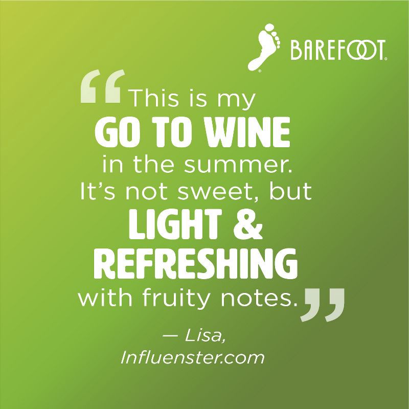 slide 5 of 9, Barefoot Cellars Sauvignon Blanc White Wine - 750ml Bottle, 750 ml