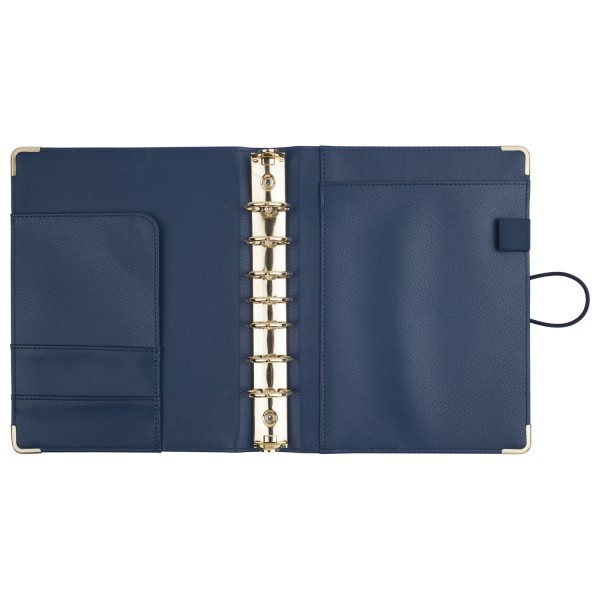 slide 3 of 3, Emily Ley Simplified System Organizer Cover, 5 3/8'' X 8 1/2'', Navy, 1 ct