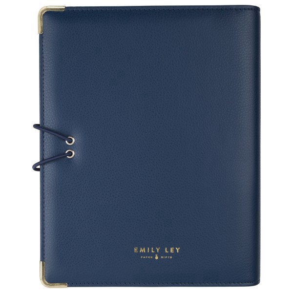 slide 2 of 3, Emily Ley Simplified System Organizer Cover, 5 3/8'' X 8 1/2'', Navy, 1 ct