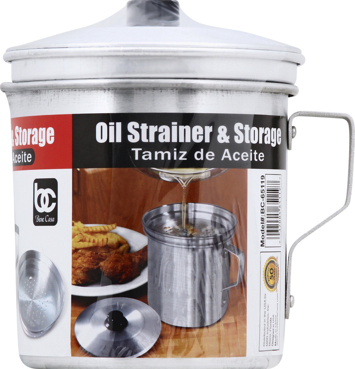 slide 5 of 7, BC Oil Strainer & Storage 1 ea, 1 ct