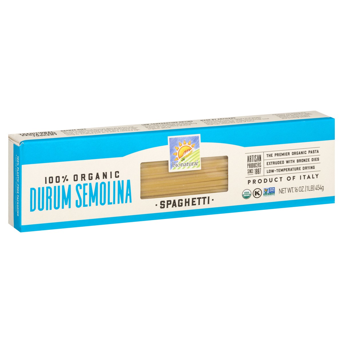 slide 1 of 10, Bionaturae Organic Spaghetti, 16 oz