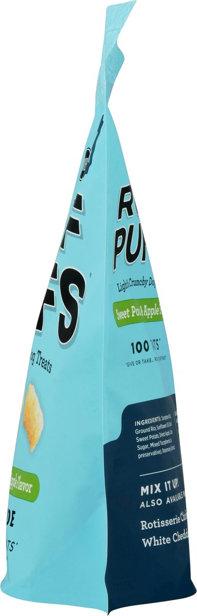 slide 8 of 9, Liberty Ruff Puffs Sweet Potato & Apple Flavor Dog Treats 100 ea, 100 ct