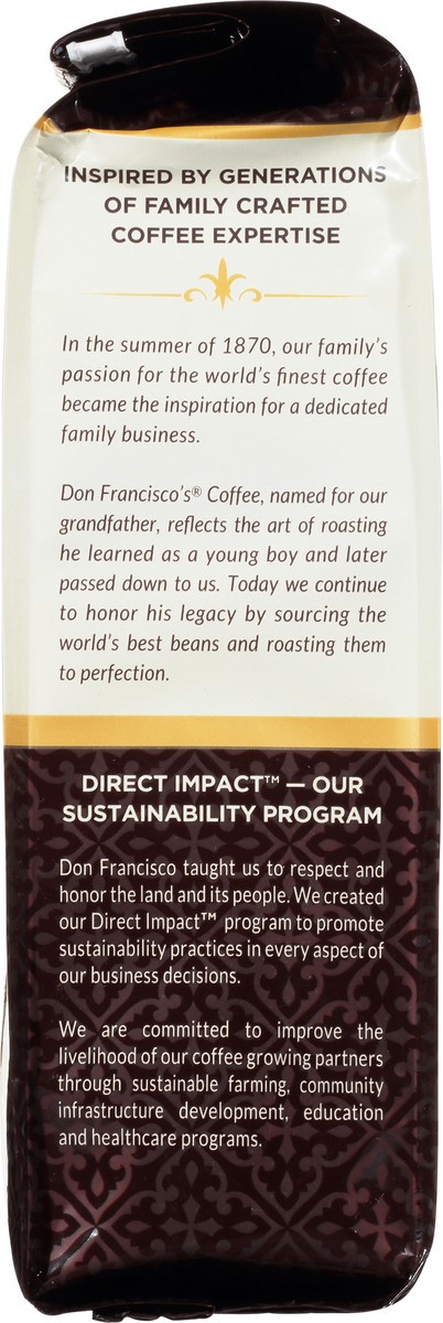 slide 10 of 13, Don Francisco's Family Reserve Medium Roast Ground Vanilla Nut Coffee - 12 oz, 12 oz